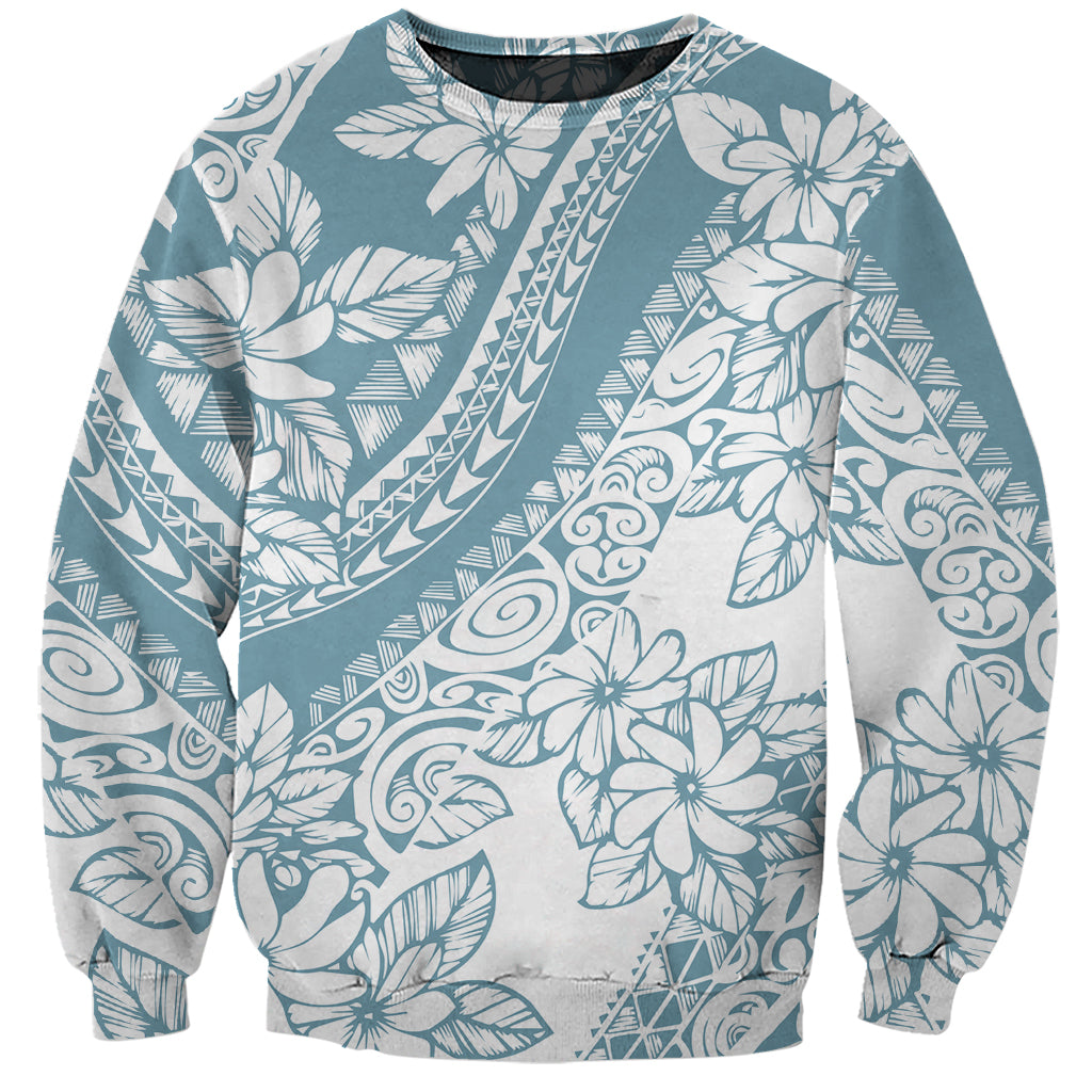 polynesia-sweatshirt-polynesian-tropical-flowers-blue-pastel-vibes