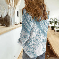 polynesia-women-casual-shirt-polynesian-tropical-flowers-blue-pastel-vibes