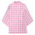 Light Pink Japanese Palaka Pride Kimono - Polynesian Pride