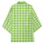 Bright Green Japanese Palaka Pride Kimono - Polynesian Pride