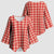 Red Japanese Palaka Pride Kimono Sleeve Blouse - Polynesian Pride