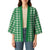 Purple Japanese Palaka Pride Kimono - Polynesian Pride