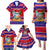 Custom Guam Christmas Family Matching Puletasi Dress and Hawaiian Shirt Guaman Santas Felis Pasgua LT14 - Polynesian Pride