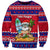 Custom Guam Christmas Sweatshirt Guaman Santas Felis Pasgua LT14 Unisex Blue - Polynesian Pride