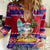Custom Guam Christmas Women Casual Shirt Guaman Santas Felis Pasgua LT14 Female Blue - Polynesian Pride