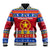 Custom Philippines Christmas Baseball Jacket Filipino Parol Maligayang Pasko LT14 Unisex Blue - Polynesian Pride