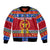 Custom Philippines Christmas Bomber Jacket Filipino Parol Maligayang Pasko LT14 Unisex Blue - Polynesian Pride