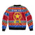 Custom Philippines Christmas Bomber Jacket Filipino Parol Maligayang Pasko LT14 - Polynesian Pride
