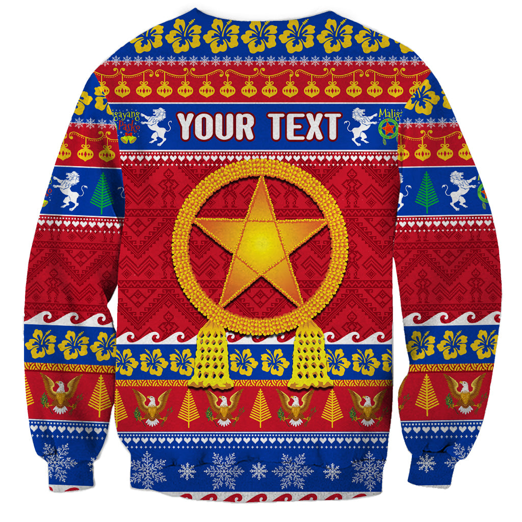 Custom Philippines Christmas Sweatshirt Filipino Parol Maligayang Pasko LT14 - Polynesian Pride