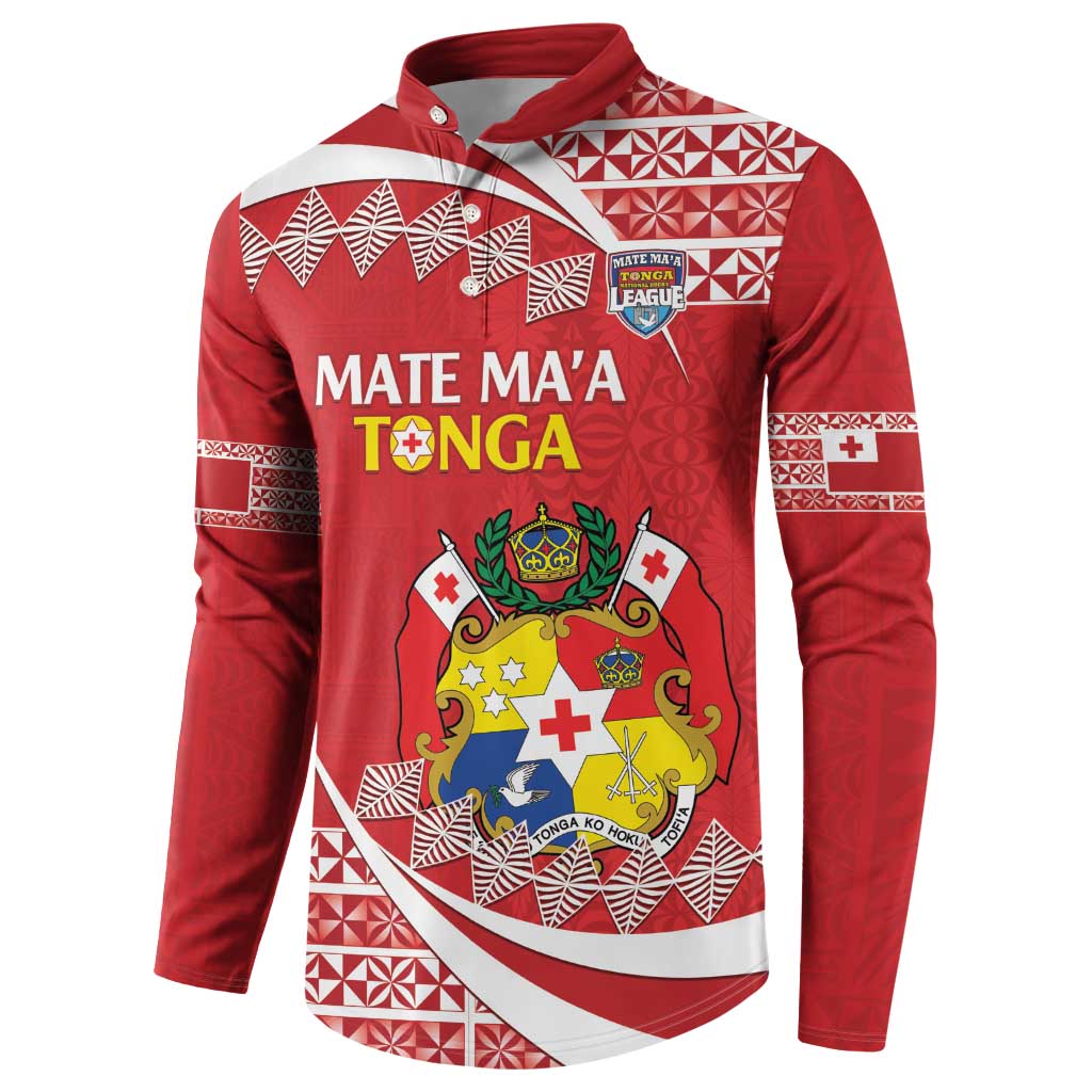 Custom Mate Maa Tonga Button Sweatshirt 2024 Go Champions