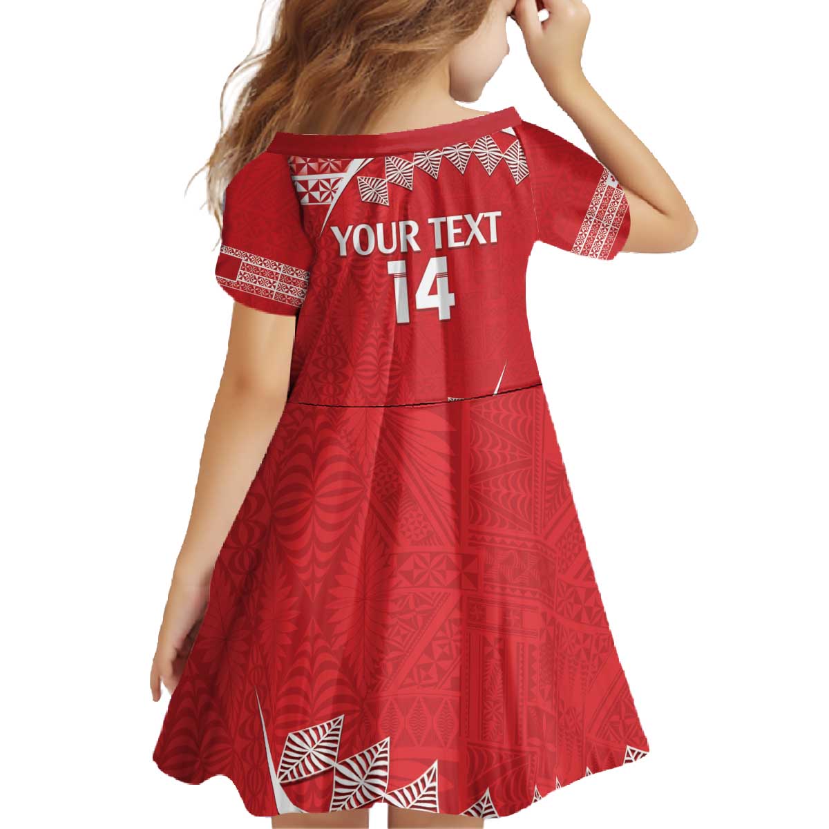 Custom Mate Maa Tonga Family Matching Off The Shoulder Long Sleeve Dress and Hawaiian Shirt 2024 Go Champions LT14 - Polynesian Pride