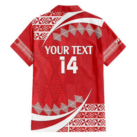 Custom Mate Maa Tonga Family Matching Tank Maxi Dress and Hawaiian Shirt 2024 Go Champions LT14 - Polynesian Pride