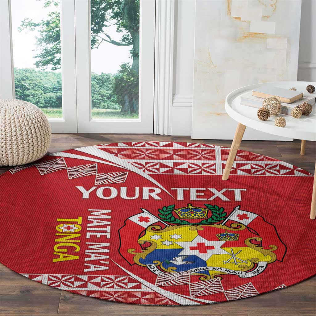 Custom Mate Maa Tonga Round Carpet 2024 Go Champions