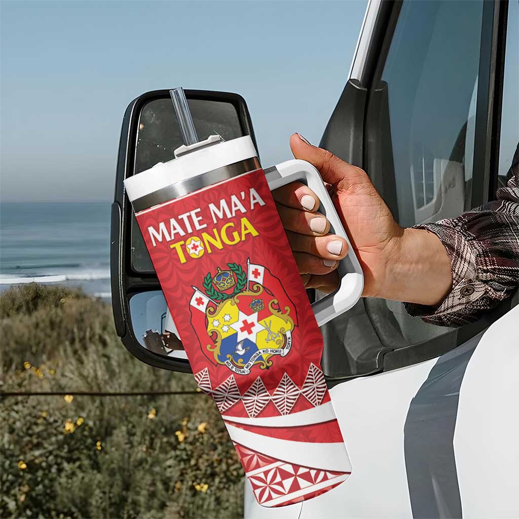 Custom Mate Maa Tonga Tumbler With Handle 2024 Go Champions