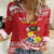 Custom Mate Maa Tonga Women Casual Shirt 2024 Go Champions