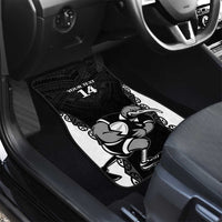 Aotearoa Rugby Custom Car Mats Maori Kiwi - Mascot Style