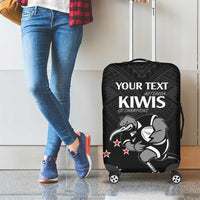 Aotearoa Rugby Custom Luggage Cover Maori Kiwi - Mascot Style LT14 - Polynesian Pride