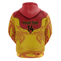 Papua New Guinea Rugby Custom Hoodie Go Kumuls PNG - Polynesian Pattern LT14 - Polynesian Pride