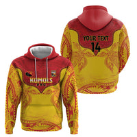 Papua New Guinea Rugby Custom Hoodie Go Kumuls PNG - Polynesian Pattern LT14 - Polynesian Pride