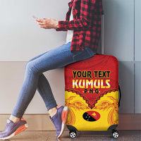 Papua New Guinea Rugby Custom Luggage Cover Go Kumuls PNG - Polynesian Pattern LT14 - Polynesian Pride