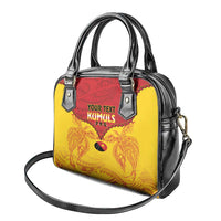 Papua New Guinea Rugby Custom Shoulder Handbag Go Kumuls PNG - Polynesian Pattern LT14 - Polynesian Pride