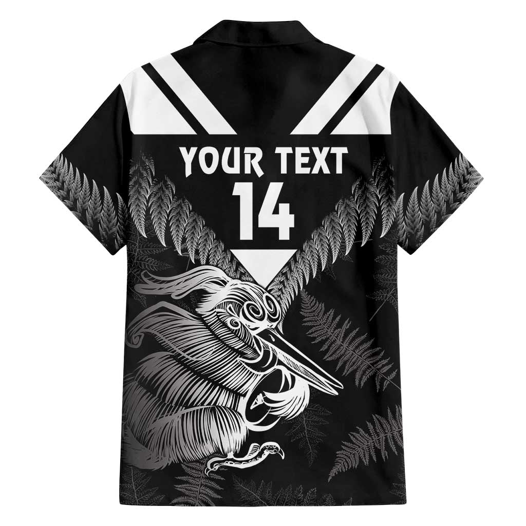 Aotearoa Silver Fern Rugby Custom Family Matching Summer Maxi Dress and Hawaiian Shirt 2024 Go Kiwi LT14 - Polynesian Pride