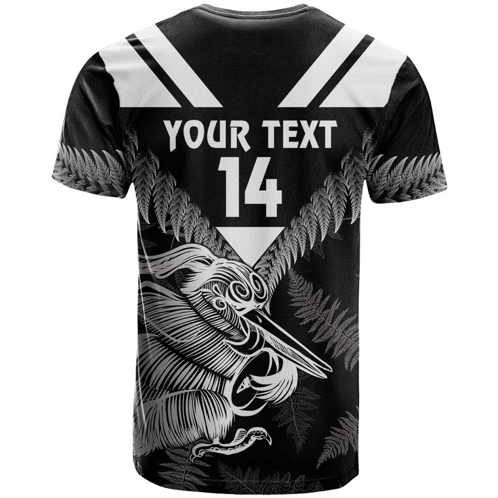 Aotearoa Silver Fern Rugby Custom T Shirt 2024 Go Kiwi