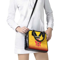 Orchids PNG Rugby Custom Shoulder Handbag Go Champions Papua New Guinea LT14 - Polynesian Pride