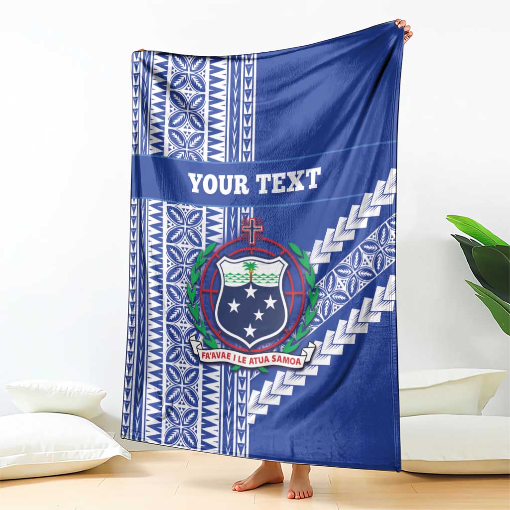 Fetu Samoa Rugby Custom Blanket Siapo Pattern - Sporty Style LT14 - Polynesian Pride