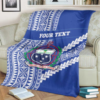Fetu Samoa Rugby Custom Blanket Siapo Pattern - Sporty Style LT14 - Polynesian Pride