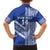 Fetu Samoa Rugby Custom Family Matching Tank Maxi Dress and Hawaiian Shirt Siapo Pattern - Sporty Style
