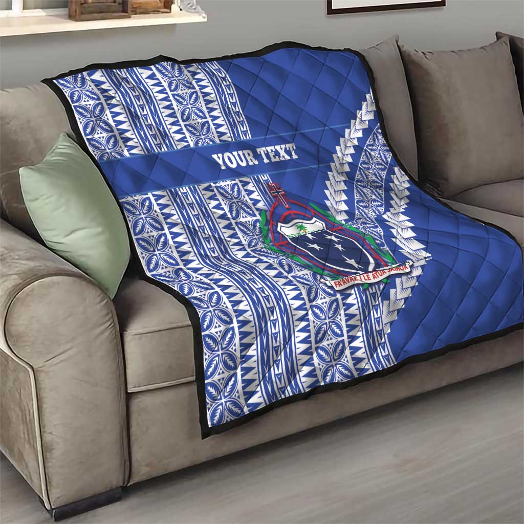 Fetu Samoa Rugby Custom Quilt Siapo Pattern - Sporty Style LT14 - Polynesian Pride