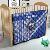 Fetu Samoa Rugby Custom Quilt Siapo Pattern - Sporty Style LT14 - Polynesian Pride