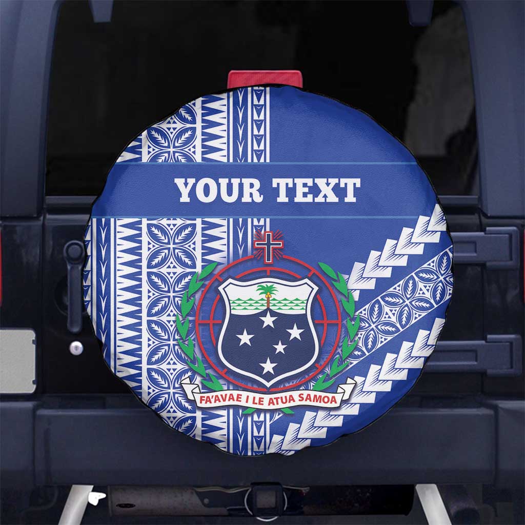 Fetu Samoa Rugby Custom Spare Tire Cover Siapo Pattern - Sporty Style