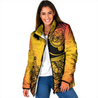 Marquesas Islands Padded Jacket Marquesan Matatiki Fish Hook Patutiki - Polynesian Pride