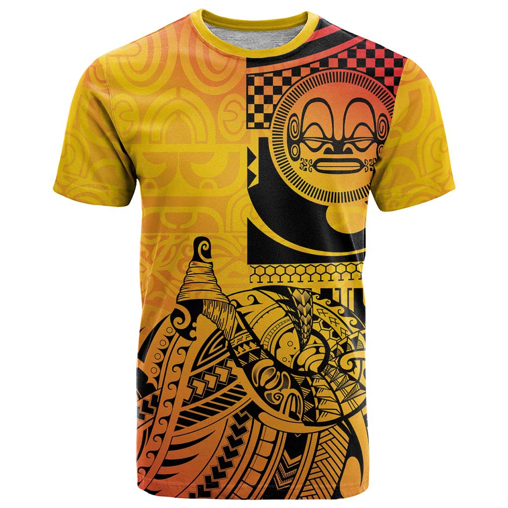 Marquesas Islands T Shirt Marquesan Matatiki Fish Hook Patutiki - Polynesian Pride