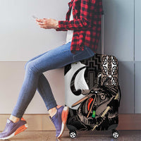 Aotearoa Hei Matau Luggage Cover Haka Kiwi Mix Maori Mangopare