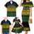 Halo Olaketa Solomon Islands Family Matching Mermaid Dress and Hawaiian Shirt Melanesian Tribal Pattern Gradient Version LT14 - Polynesian Pride