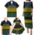 Halo Olaketa Solomon Islands Family Matching Puletasi and Hawaiian Shirt Melanesian Tribal Pattern Gradient Version LT14 - Polynesian Pride