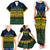 Halo Olaketa Solomon Islands Family Matching Tank Maxi Dress and Hawaiian Shirt Melanesian Tribal Pattern Gradient Version LT14 - Polynesian Pride