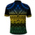 Halo Olaketa Solomon Islands Polo Shirt Melanesian Tribal Pattern Gradient Version LT14 - Polynesian Pride