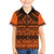 Halo Olaketa Solomon Islands Kid Hawaiian Shirt Melanesian Tribal Pattern Orange Version LT14 Kid Orange - Polynesian Pride