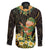 Hawaii Saint Patrick's Day Family Matching Short Sleeve Bodycon Dress and Hawaiian Shirt Ukulele Leprechaun Hau'Oli Maoli Oe!