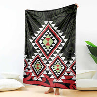 Kia Ora Aotearoa Blanket 2025 Pasifika Maori Taniko Motifs