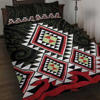 Kia Ora Aotearoa Quilt Bed Set 2025 Pasifika Maori Taniko Motifs
