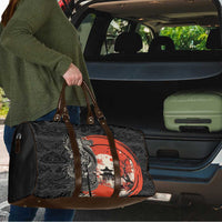 Japanese Dragon Katana Enso Travel Bag Japan Pagoda Seamless Cloud - Polynesian Pride
