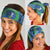 New Zealand Chatham Islands Neck Gaiter Wharekauri Forget Me Not With Black Robin - Polynesian Pride