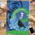 New Zealand Chatham Islands Puzzle Wharekauri Forget Me Not With Black Robin - Polynesian Pride