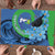 New Zealand Chatham Islands Puzzle Wharekauri Forget Me Not With Black Robin - Polynesian Pride