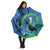 New Zealand Chatham Islands Umbrella Wharekauri Forget Me Not With Black Robin - Polynesian Pride